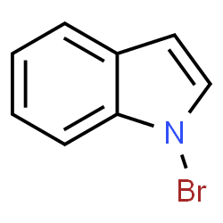 ChemSpider 2D Image | Bromoindole | C8H6BrN