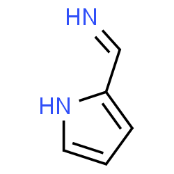 ChemSpider 2D Image | 1-(1H-Pyrrol-2-yl)methanimine | C5H6N2
