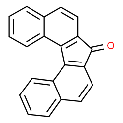 ChemSpider 2D Image | 7H-Dibenzo[c,g]fluoren-7-one | C21H12O