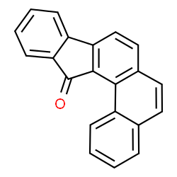 ChemSpider 2D Image | 13H-Indeno[1,2-c]phenanthren-13-one | C21H12O