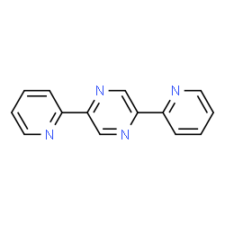 ChemSpider 2D Image | 2,5-Di(2-pyridinyl)pyrazine | C14H10N4