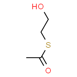 ChemSpider 2D Image | S-(2-Hydroxyethyl) ethanethioate | C4H8O2S