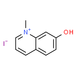 ChemSpider 2D Image | 7-Hydroxy-1-methylquinolinium iodide | C10H10INO