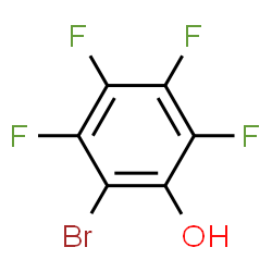 ChemSpider 2D Image | 2-Bromo-3,4,5,6-tetrafluorophenol | C6HBrF4O