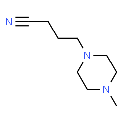 ChemSpider 2D Image | 4-(4-Methyl-1-piperazinyl)butanenitrile | C9H17N3