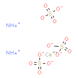 ChemSpider 2D Image | Ammonium cerium(4+) sulfate (2:1:3) | H8CeN2O12S3