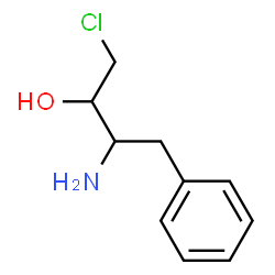 ChemSpider 2D Image | 3-Amino-1-chloro-4-phenyl-2-butanol | C10H14ClNO