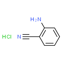 ChemSpider 2D Image | 2-Aminobenzonitrile hydrochloride | C7H7ClN2