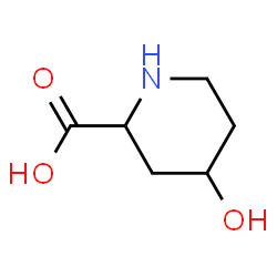 ChemSpider 2D Image | 4-hydroxypipecolic acid | C6H11NO3