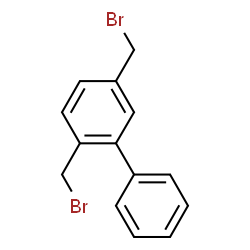 ChemSpider 2D Image | 2,5-Bis(bromomethyl)biphenyl | C14H12Br2