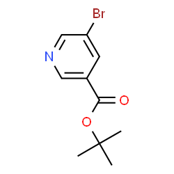 ChemSpider 2D Image | tert-Butyl 5-bromonicotinate | C10H12BrNO2