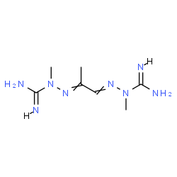 ChemSpider 2D Image | 2,2'-(1,2-Propanediylidene)bis(1-methylhydrazinecarboximidamide) | C7H16N8