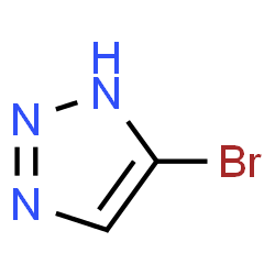 ChemSpider 2D Image | 4-Bromo-1H-1,2,3-triazole | C2H2BrN3