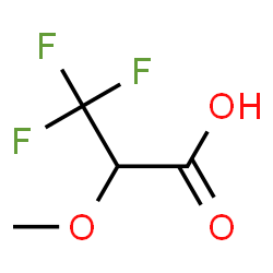 ChemSpider 2D Image | 3,3,3-Trifluoro-2-methoxypropanoic acid | C4H5F3O3