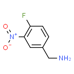 ChemSpider 2D Image | 4-Fluoro-3-nitrobenzenemethanamine | C7H7FN2O2