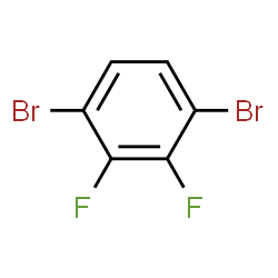 ChemSpider 2D Image | 1,4-Dibromo-2,3-difluorobenzene | C6H2Br2F2