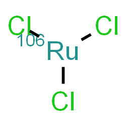 ChemSpider 2D Image | (~106~Ru)Ruthenium(3+) trichloride | Cl3106Ru