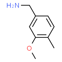 ChemSpider 2D Image | 3-Methoxy-4-methylbenzenemethanamine | C9H13NO