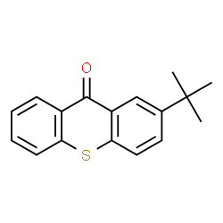 ChemSpider 2D Image | 2-tert-Butyl-9H-thioxanthen-9-one | C17H16OS