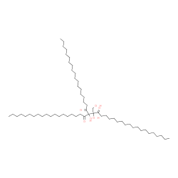 ChemSpider 2D Image | 20,21-Dihydroxy-20-(hydroxymethyl)-21-nonadecanoyl-19,22-tetracontanedione | C60H116O6