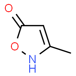 ChemSpider 2D Image | 3-Methyl-1,2-oxazol-5(2H)-one | C4H5NO2
