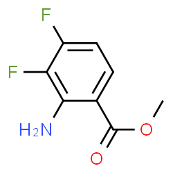 ChemSpider 2D Image | Methyl 2-amino-3,4-difluorobenzoate | C8H7F2NO2