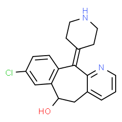 ChemSpider 2D Image | 6-Hydroxy Desloratadine | C19H19ClN2O