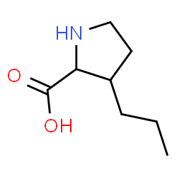 ChemSpider 2D Image | 3-Propylproline | C8H15NO2