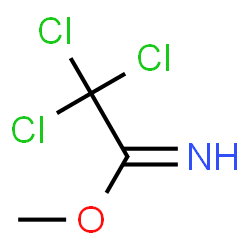 ChemSpider 2D Image | METHYL 2,2,2-TRICHLOROACETIMIDATE | C3H4Cl3NO