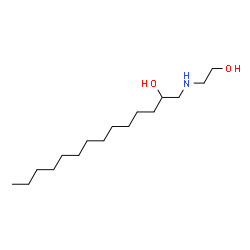 ChemSpider 2D Image | 1-[(2-Hydroxyethyl)amino]-2-tetradecanol | C16H35NO2