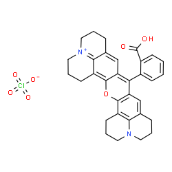 ChemSpider 2D Image | Rhodamine 640 perchlorate | C32H31ClN2O7