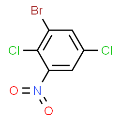 ChemSpider 2D Image | 1-Bromo-2,5-dichloro-3-nitrobenzene | C6H2BrCl2NO2