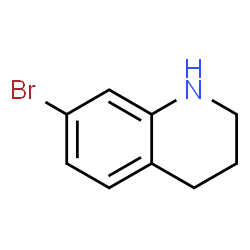 ChemSpider 2D Image | 7-Bromo-1,2,3,4-tetrahydroquinoline | C9H10BrN