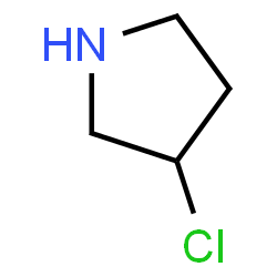 ChemSpider 2D Image | 3-Chloropyrrolidine | C4H8ClN