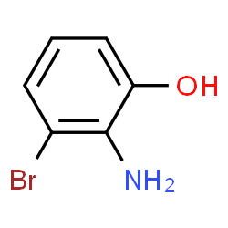 ChemSpider 2D Image | 2-Amino-3-bromophenol | C6H6BrNO
