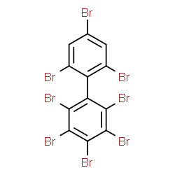 ChemSpider 2D Image | 2,2',3,4,4',5,6,6'-Octabromobiphenyl | C12H2Br8