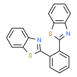 ChemSpider 2D Image | 2,2'-(1,2-Phenylene)bis(1,3-benzothiazole) | C20H12N2S2