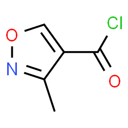 ChemSpider 2D Image | 3-Methylisoxazole-4-carbonyl chloride | C5H4ClNO2