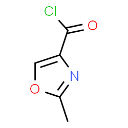 ChemSpider 2D Image | 2-Methyl-4-oxazolecarbonyl chloride | C5H4ClNO2