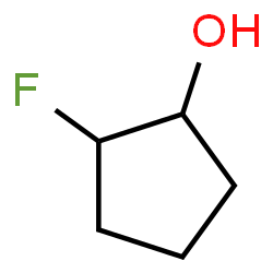 ChemSpider 2D Image | 2-Fluorocyclopentanol | C5H9FO