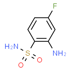 ChemSpider 2D Image | 2-Amino-4-fluorobenzenesulfonamide | C6H7FN2O2S