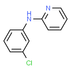 ChemSpider 2D Image | N-(3-Chlorophenyl)-2-pyridinamine | C11H9ClN2