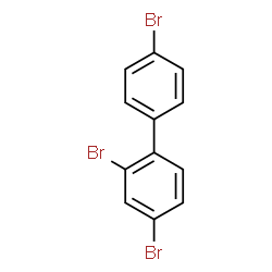 ChemSpider 2D Image | 2,4,4'-Tribromobiphenyl | C12H7Br3