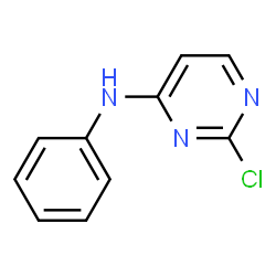 ChemSpider 2D Image | 2-Chloro-N-phenyl-4-pyrimidinamine | C10H8ClN3