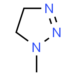 ChemSpider 2D Image | 1-Methyl-4,5-dihydro-1H-1,2,3-triazole | C3H7N3