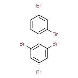 ChemSpider 2D Image | 2,2',4,4',6-Pentabromobiphenyl | C12H5Br5