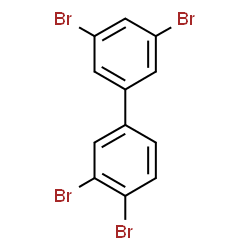 ChemSpider 2D Image | 3,3',4,5'-Tetrabromobiphenyl | C12H6Br4
