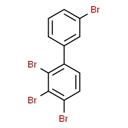 ChemSpider 2D Image | 2,3,3',4-Tetrabromobiphenyl | C12H6Br4