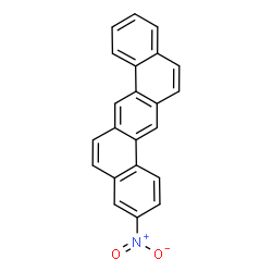 ChemSpider 2D Image | 3-Nitrobenzo[k]tetraphene | C22H13NO2