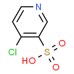 ChemSpider 2D Image | 4-Chloro-3-pyridinesulfonic acid | C5H4ClNO3S